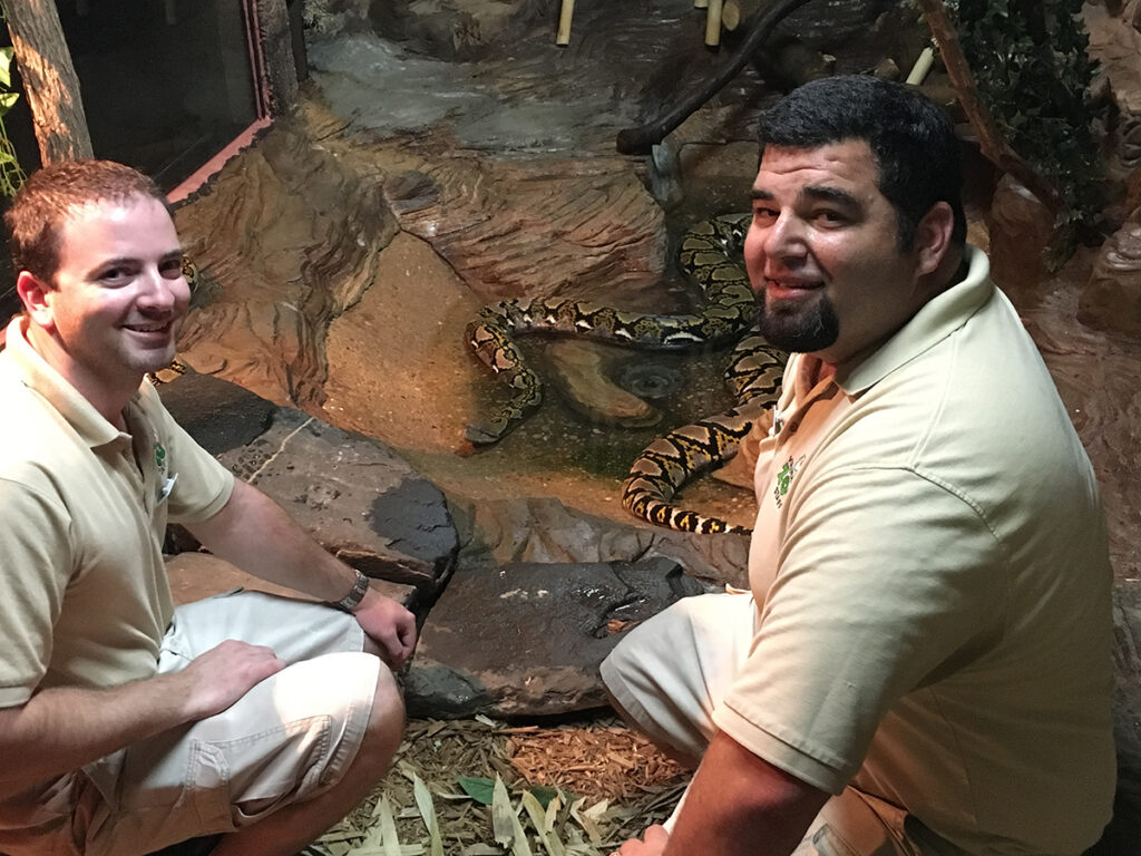 Meet the Reptile Team Virginia Zoo in Norfolk