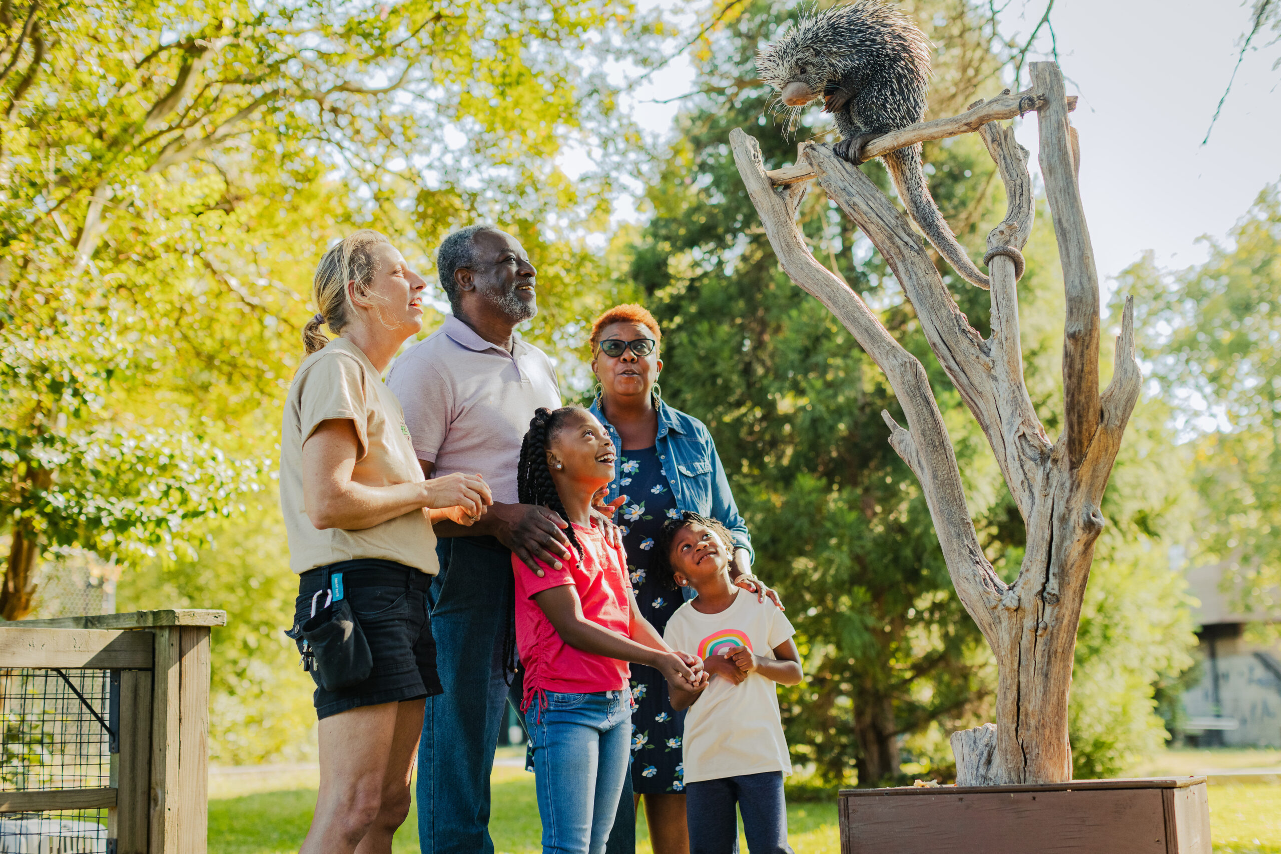 Animal Ambassador BehindtheScenes Tour Virginia Zoo